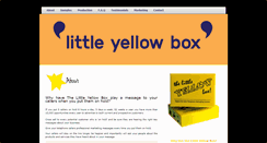 Desktop Screenshot of littleyellowbox.com.au